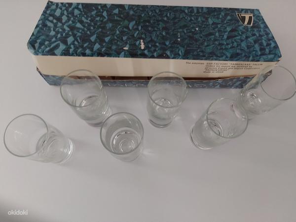 Стеклянные рюмки для водки с коробкой "ÄRTU" (фото #4)