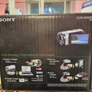 Новая видиокамера SONY DCR SX65E pal (2 фото из 2)