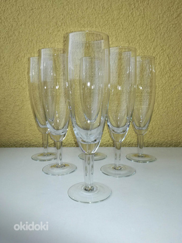 Вместительные бокалы для шампанского, 6 шт. (фото #1)