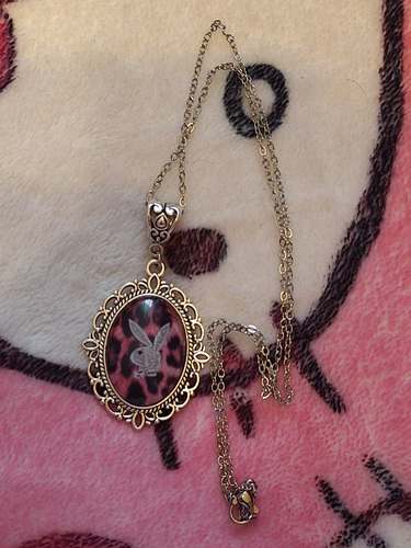 Playboy bunny necklace