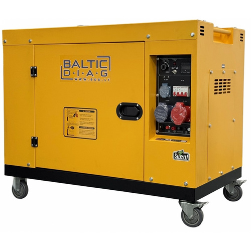 Мощный дизельный генератор 9.5kW