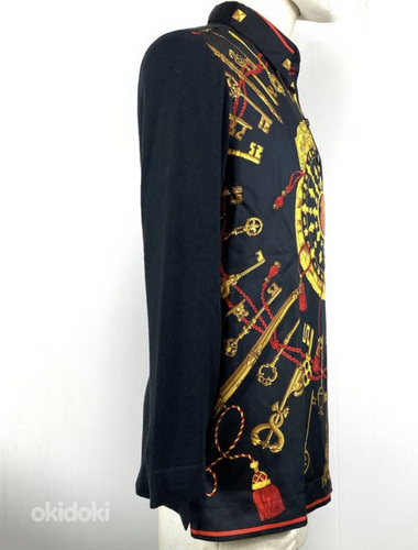Блузка Hermes, оригинальная, унисекс, винтажная (фото #2)