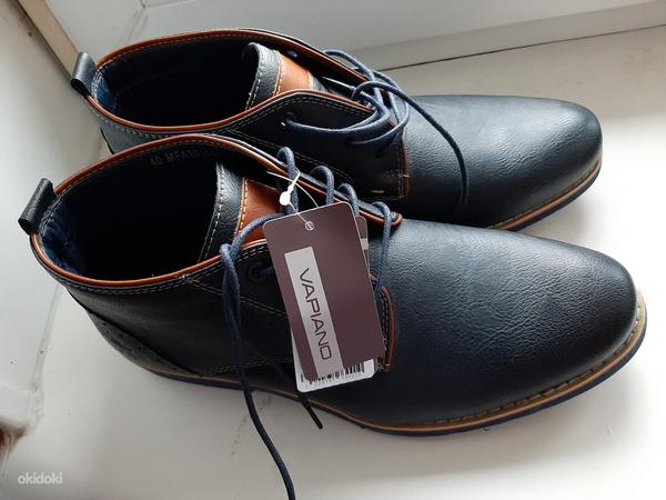 NEW VAPIANO темно-синие туфли / сапоги 40 (фото #1)