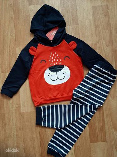 UUS kompl dressid ja pusa / dressipluus 4-5a. 104/110