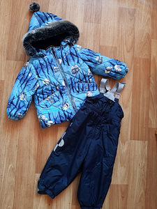 Talvekomplekt HUPPA jope ja LENNE traksipüksid 80/86 (1 foto / 3)