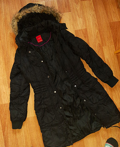 Vero Moda must pikk jope mantel S sobib ka XS (2 foto / 3)