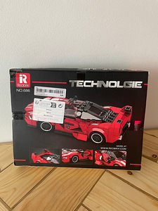 Konstruktor Reobrix 686 Reobrix 686, punane sportauto (2 foto / 2)