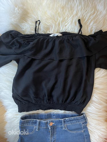 Блузка + шорты для девочки р.146/152 (фото #2)