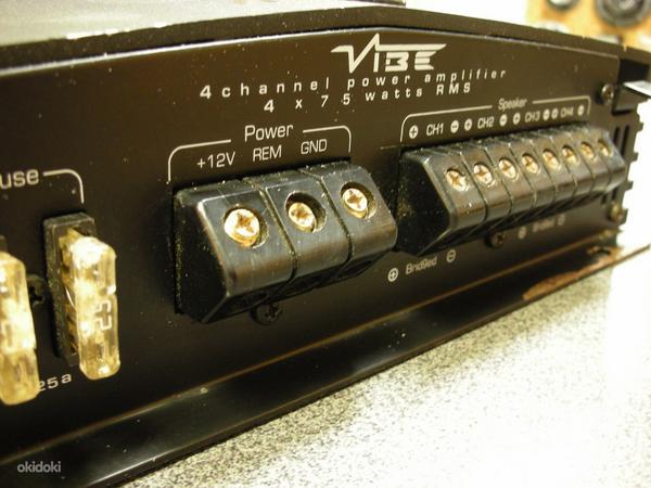 VIBE 4-Channel Car Amplifier (фото #2)