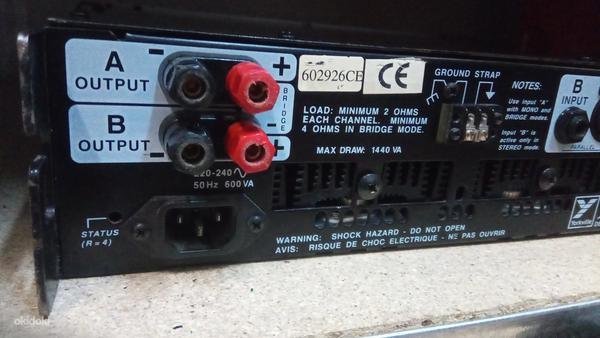 Yorkville AP1200 professional power amp (foto #3)