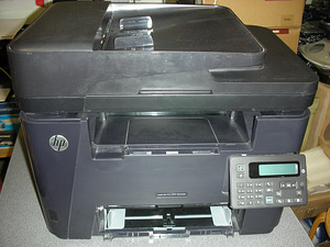 Сетевой принтер HP LaserJet Pro MFP M225dn, сканер