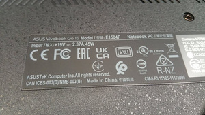 Asus VivoBook Go 15, UUS, pakendis ! (8 foto / 10)