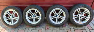 R16" BMW 5x120 Style268 koos suverehvidega 205/55R16" (1 foto / 7)