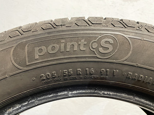 205/55R16 Point S SUMMER KOMPLEKT (4 tk.) (4 foto / 4)