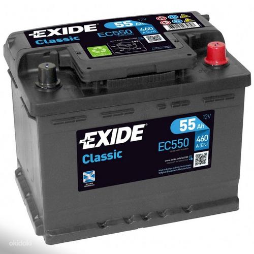 Новый аккумулятор EXIDE EC550 (фото #1)