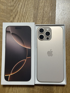 iPhone 16 Pro Max 256GB Desert Titanium • BH100 • Garantii (2 foto / 3)