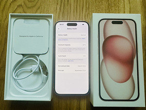 iPhone 15 128GB • Suurepärane seisukord • Täiskomplekt (4 foto / 5)