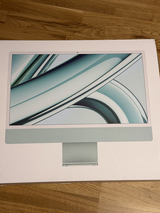 iMac M3 / 8GB / 512GB • Roheline (3 foto / 5)