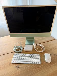 iMac M3 / 8GB / 512GB • Roheline (5 foto / 5)