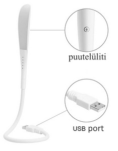 USB LED-kaasaskantav lamp (2 foto / 4)