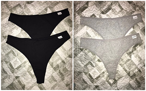 Stringid kõrge vöökohaga XL-4XL (6 foto / 9)
