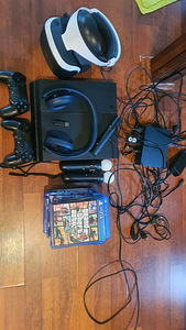 Play Station 4 + VR + 12 games