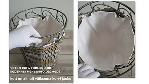Vitstest korvid metallraamil (5 foto / 6)