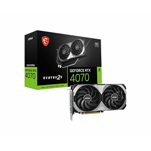 MSI GeForce RTX 4070 Ventus 2X E1 OC 12GB GDDR6 (1 foto / 1)