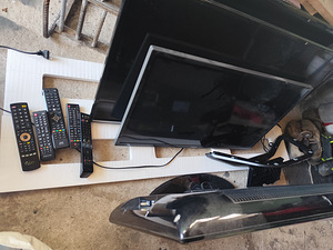 Televiisorid 5tk (4tk varuosadeks/tegemiseks) (1 foto / 9)