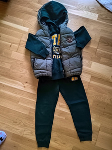 Спортивный костюм для мальчика + жилет (7-8 лет)