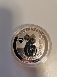 Austraalia Kookaburra 2017 1 oz Hõbemünt Privy (5 foto / 5)