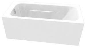 Akrüülvann jalgadega Aralia, Bonito Home 1500x700mm valge (1 foto / 3)