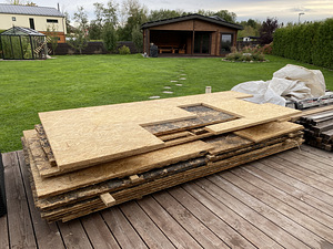 OSB plaat 18X1250X2500MM (2 foto / 3)