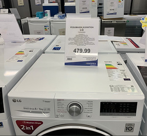 LG 8 kg, A-klassi pesumasin-kuivati (3 foto / 3)