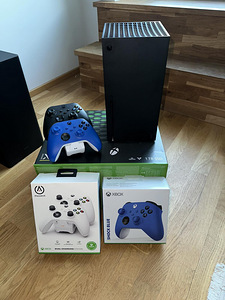 XBOX Series X + 2 Kontrollerit + Laadija (1 foto / 1)