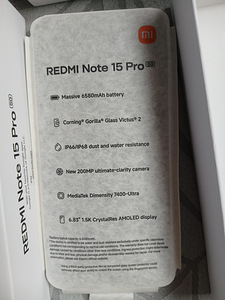 Xiaomi Redmi Note 15 Pro 5G 8/256GB Titanium (2 foto / 2)