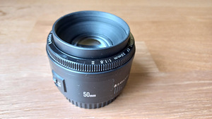 Canon 50mm objektiiv - 85 eurot