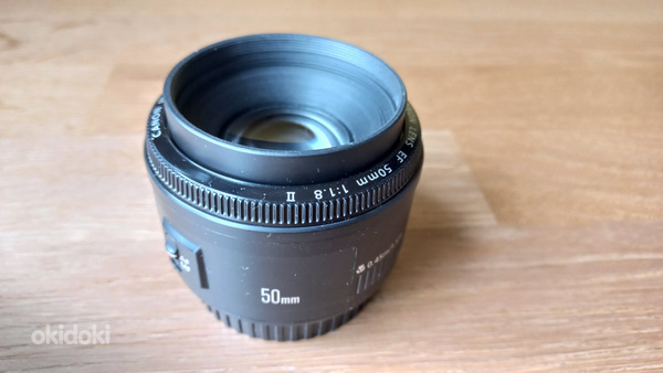 Canon 50mm objektiiv - 85 eurot (foto #1)