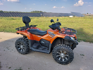 ATV CFMOTO 450L 2018a + Lumesahk (5 foto / 10)