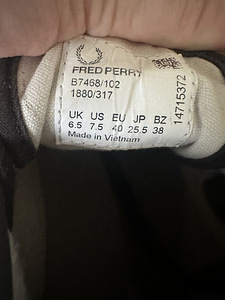 Fred Perry meeste/madala säärega tossud, suurus 40 (2 foto / 4)