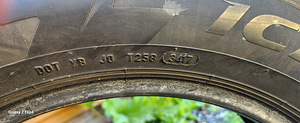 Müüa naastrehvid 215x55x17 Goodyear (3 foto / 10)