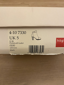 Ботильоны Hōlg размер 38 (2 фото из 4)
