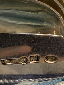 Hõbelusikad, Tsaari-Venemaa.84 standard. Meister MOROZOV (2 foto / 9)