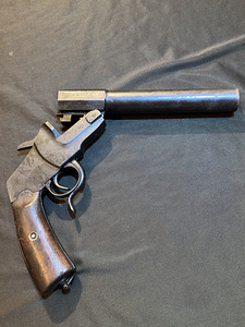 Saksa signaalpüstol Hebel Model 1894, mida kasutati Esimese maailmasõja ajal (3 foto / 8)