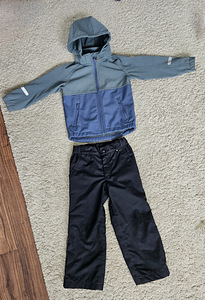Куртка kappahl softshell и брюки Reima 104см