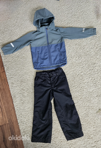 Куртка kappahl softshell и брюки Reima 104см (фото #1)