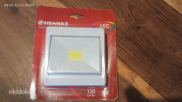 MAGNETIGA VALGUSLÜLITI HENSKE.LED. UUS.10TK.