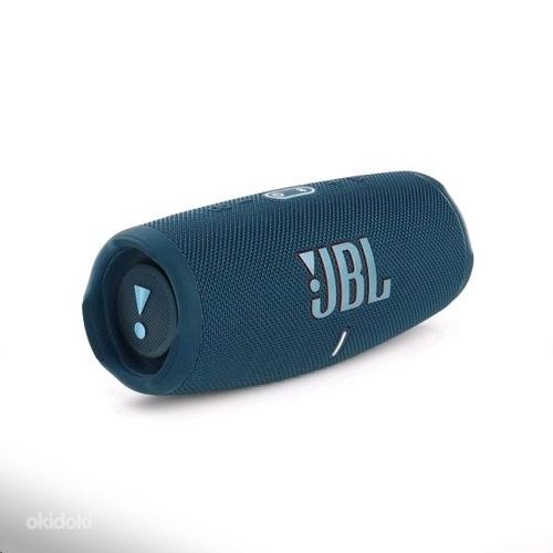 UUS! JBL Charge 5. Black / Blue. 100% Original. (foto #4)
