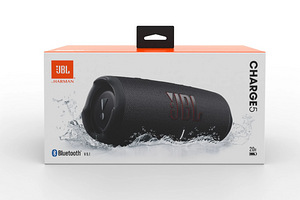 UUS! JBL Charge 5, Original, Kinnises Karbis! Black/Blue. (2 foto / 10)