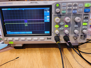 2 kanaliga ostsilloskoop 200MHz Siglent SDS1202X-E 2ch (2 foto / 3)